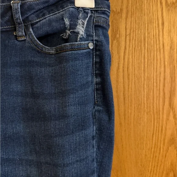 Judy Blue Dark Blue Flare Jeans - Picture 3 of 9